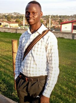 Akandwanaho Dickson, 26 years old, Entebbe, Uganda